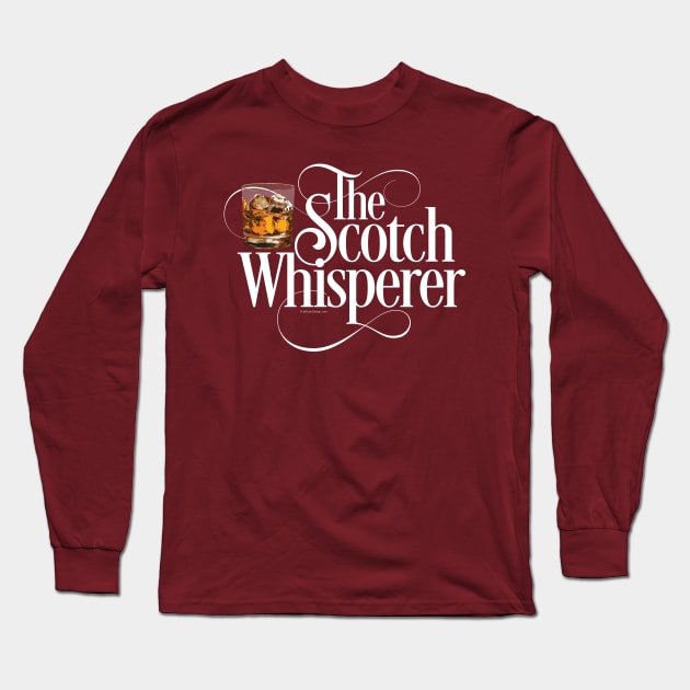 The Scotch Whisperer Long Sleeve T-Shirt by eBrushDesign